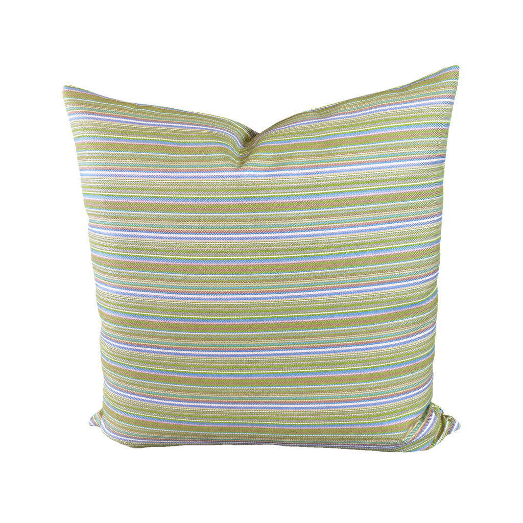 Kinsley Seaweed – 22" × 22" Luxury Outdoor Square Pillow