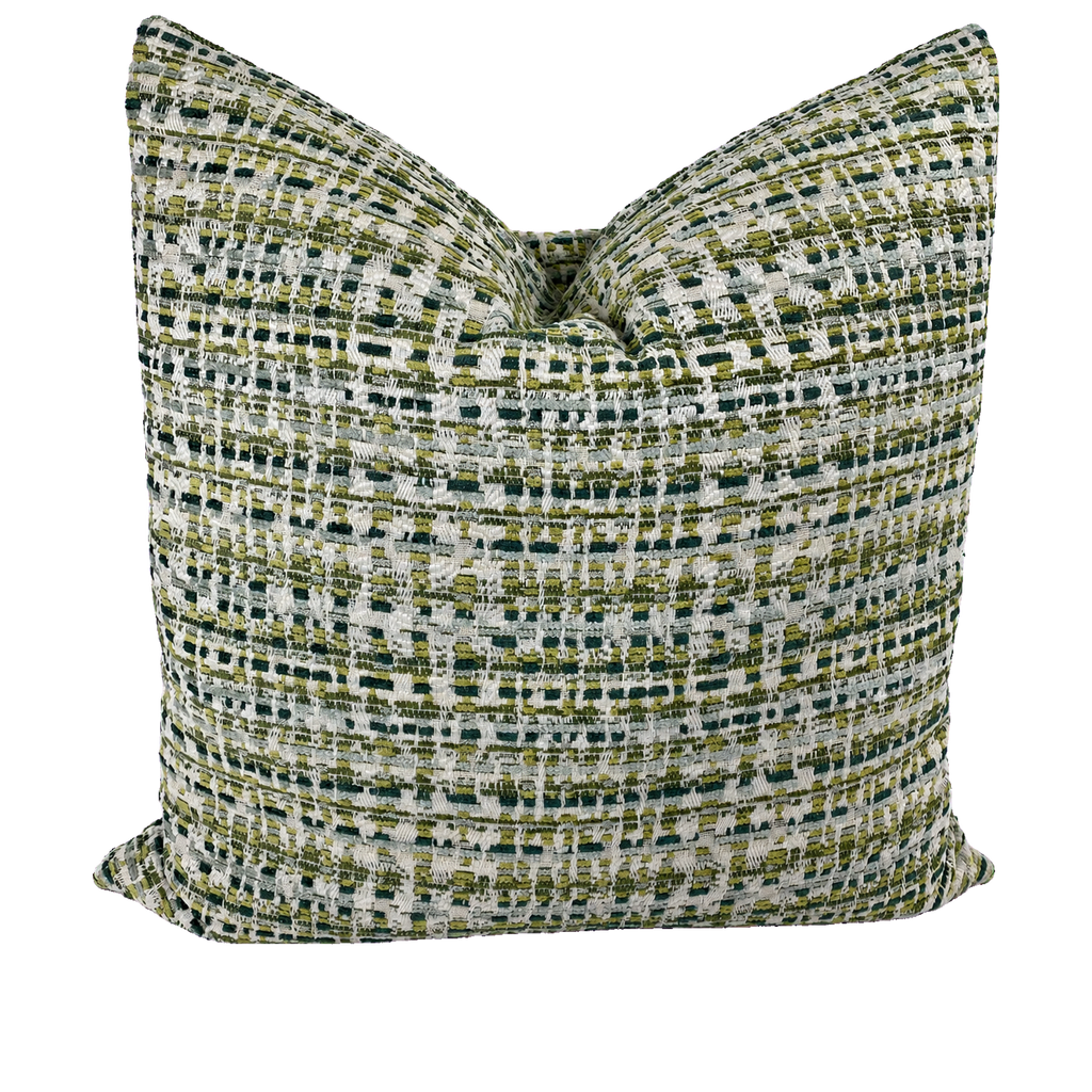Mazzy Emerald – 24" × 24" Luxury Square Pillow