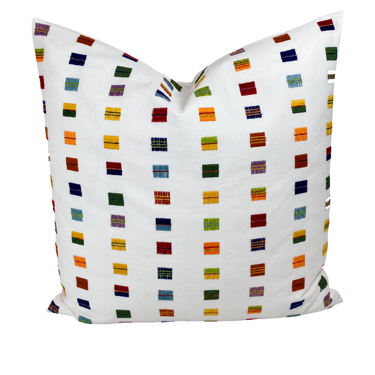 Happy Flags – 24" × 24" Luxury Square Pillow