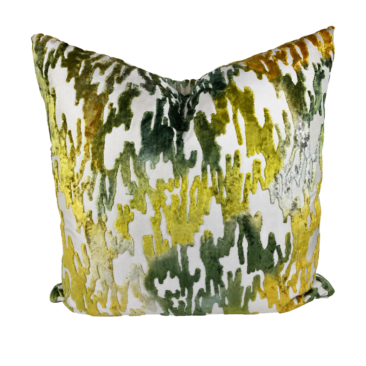 Jervis Lemon – 24" × 24" Luxury Square Pillow