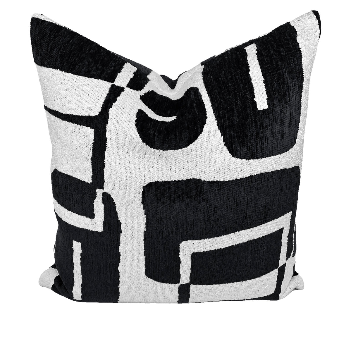 Bjorn Onyx – 24" × 24" Luxury Square Pillow