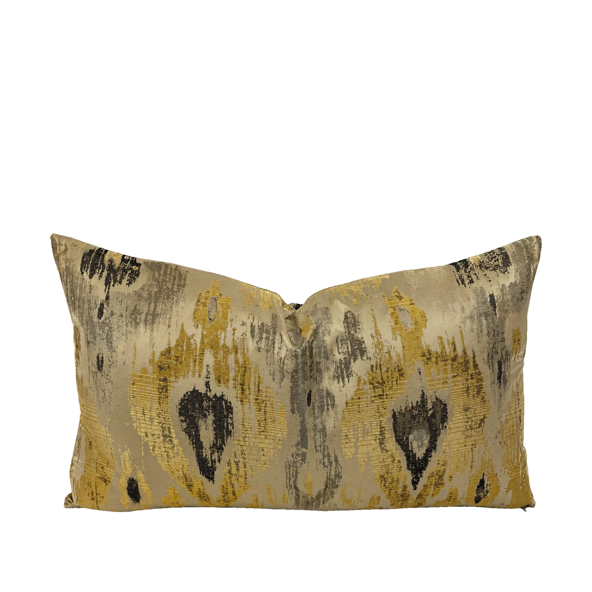 Radiant Gold – 24" × 14" Luxury Lumbar Pillow