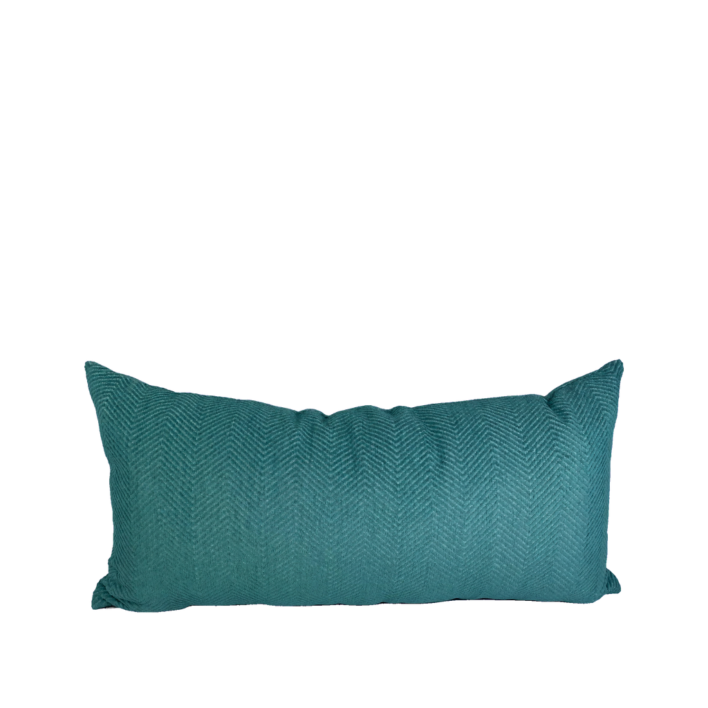 Justify Pool – 22" × 12" Luxury Outdoor Lumbar Pillow