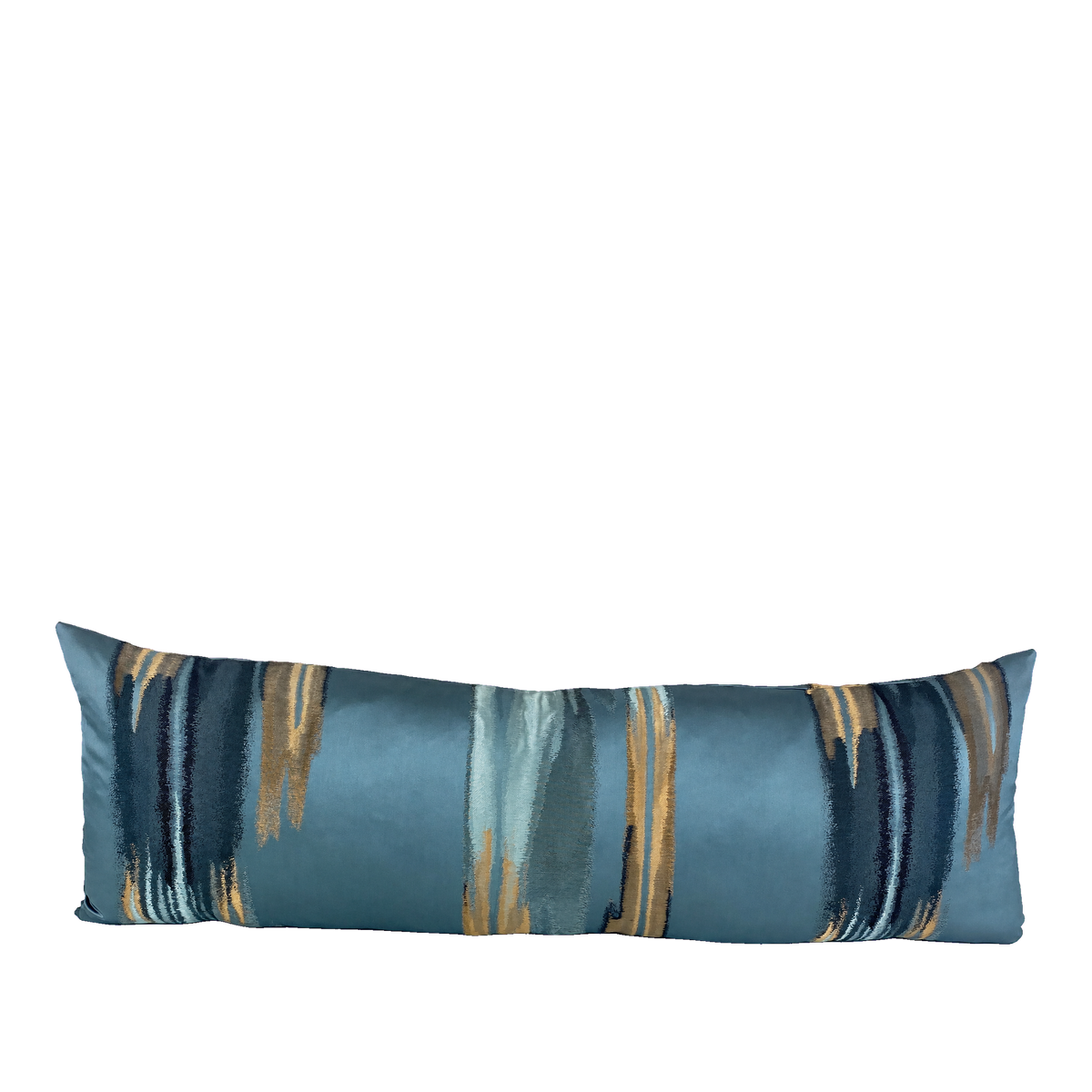Blue Breeze – 42" × 14" Luxury Bolster Pillow