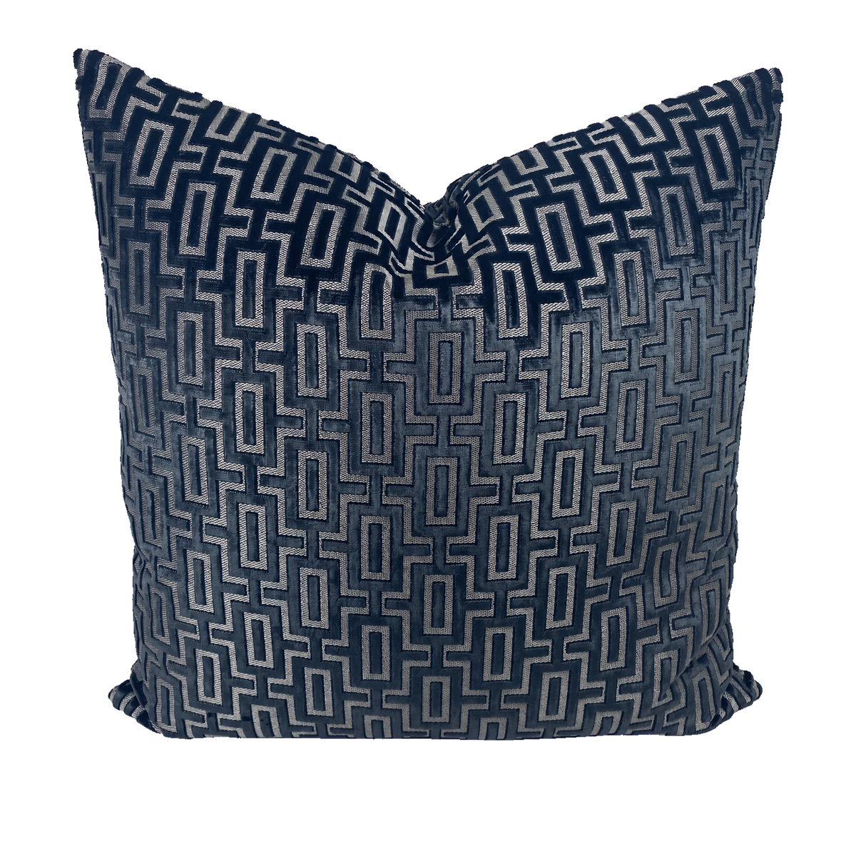 Bergman Onyx – 24" × 24" Luxury Square Pillow