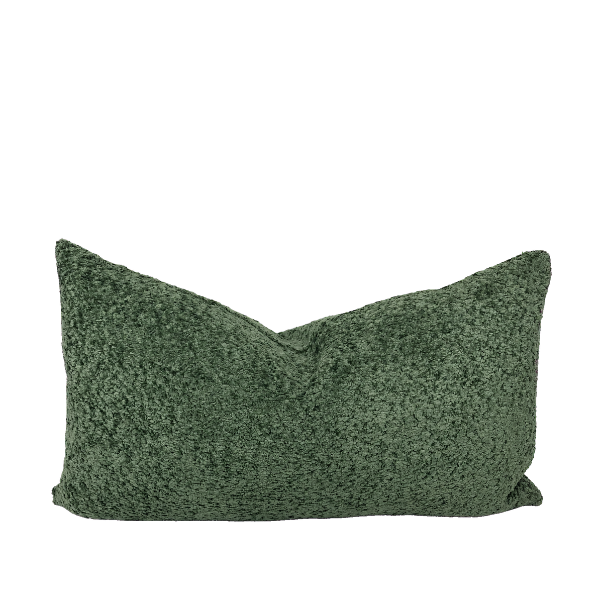 Snuggle Moss – 24" × 14" Luxury Lumbar Pillow