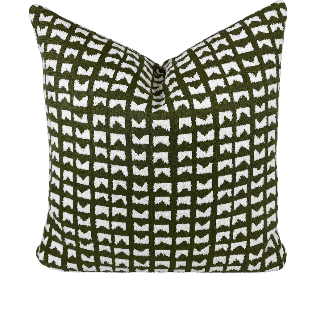 Adair Fern – 24" × 24" Luxury Square Pillow
