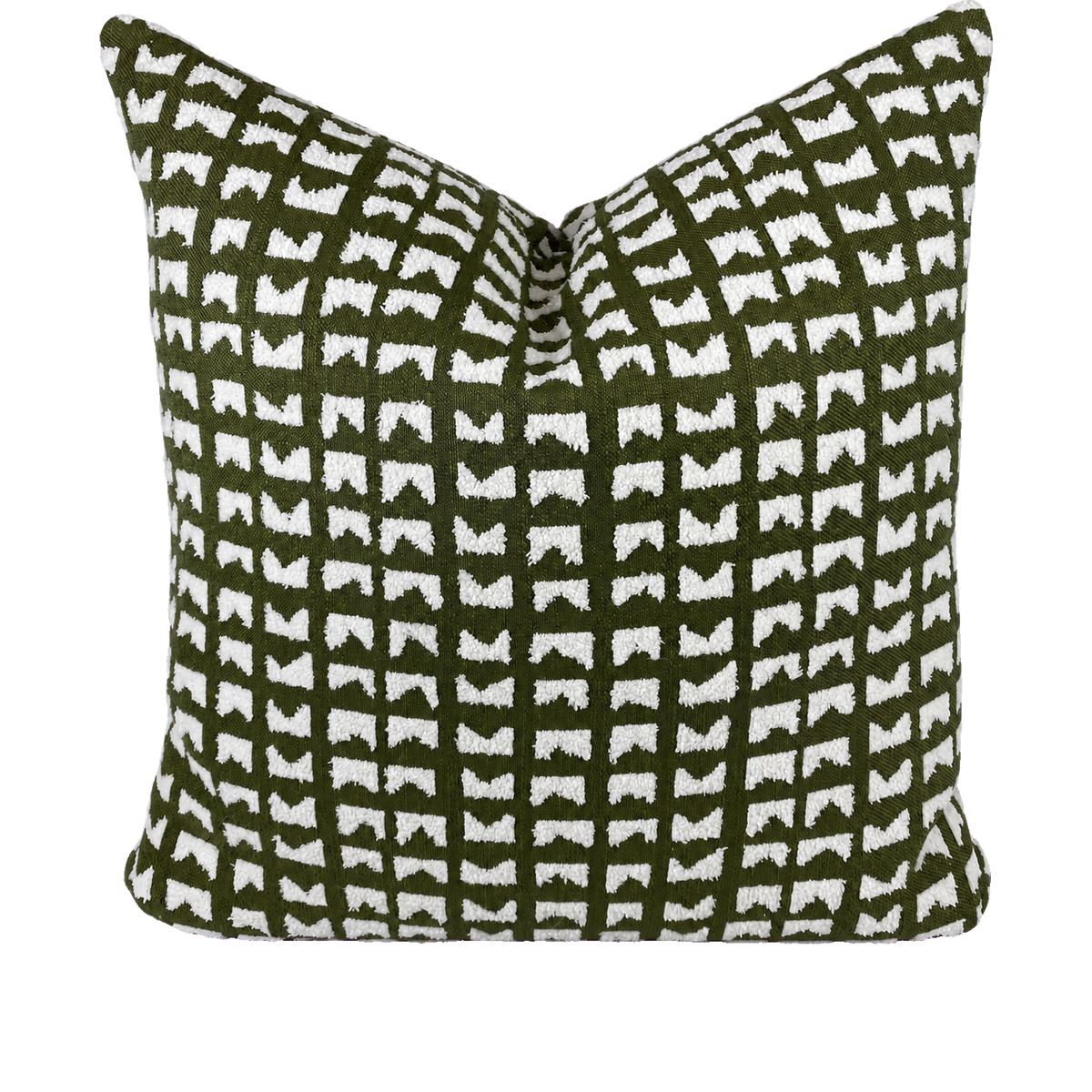 Adair Fern – 24" × 24" Luxury Square Pillow