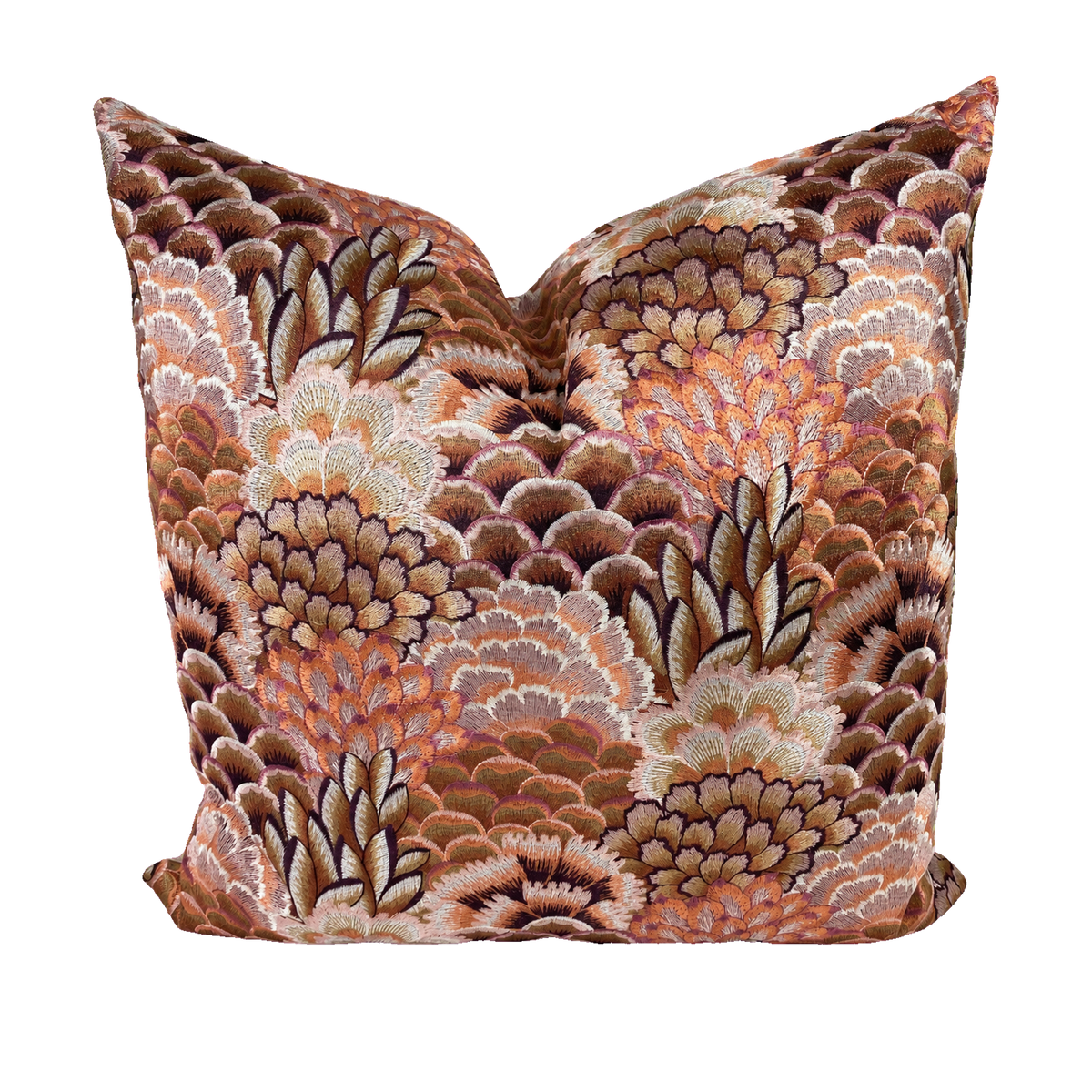 Milla Sorbet – 24" × 24" Luxury Square Pillow