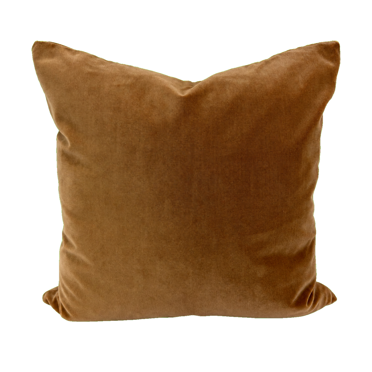 Deveraux Cognac – 24" × 24" Luxury Square Pillow