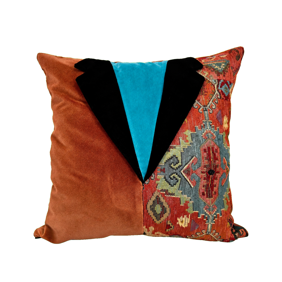 Santa Fe #2 – 22" × 22" Luxury Tailored Pillow