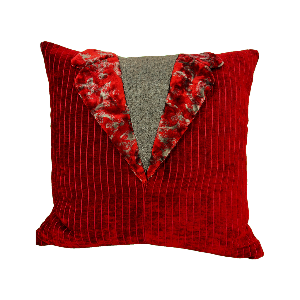Savoy #1 – 22" × 22" Luxury Tailored Pillow