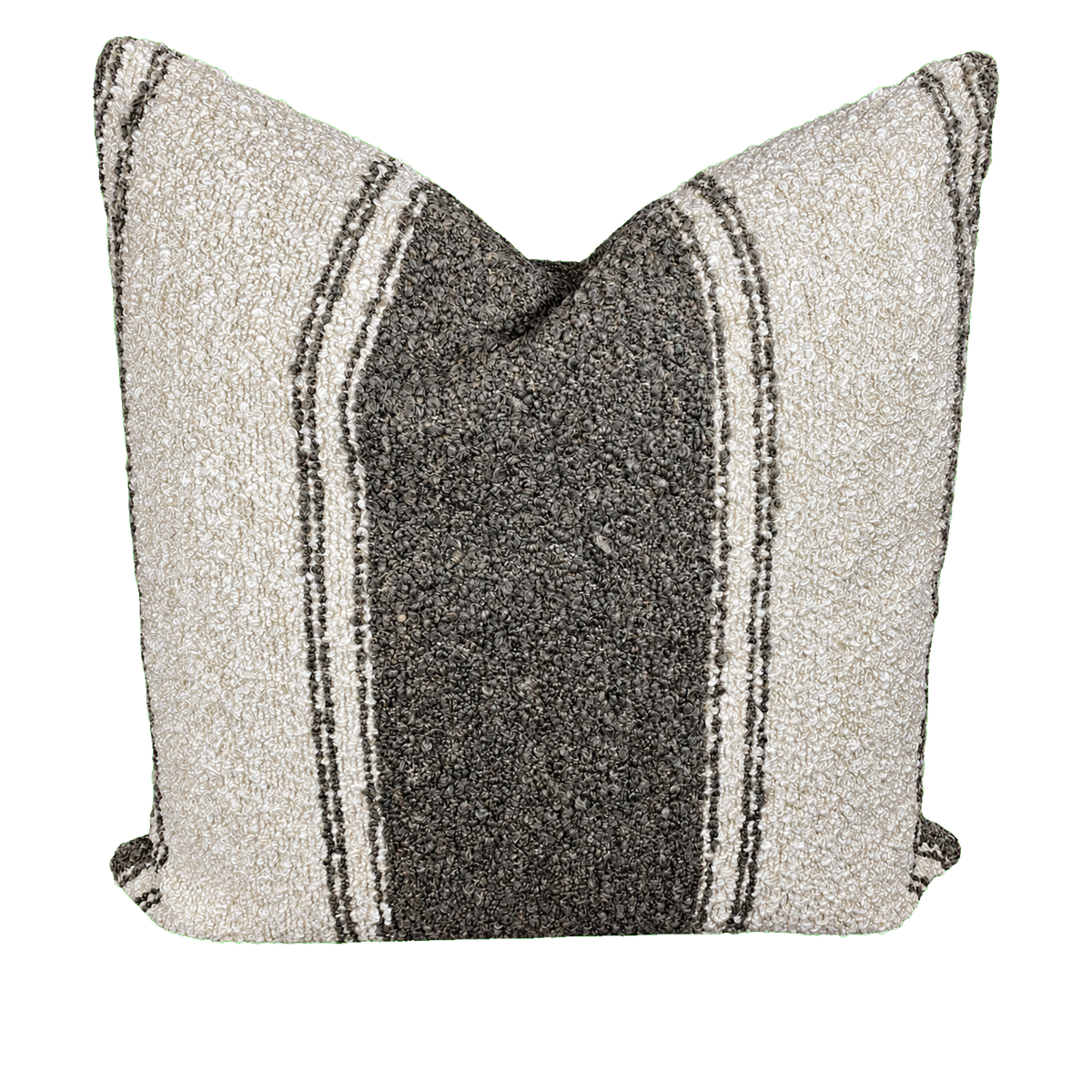Mackinac Truffle – 24" × 24" Luxury Square Pillow