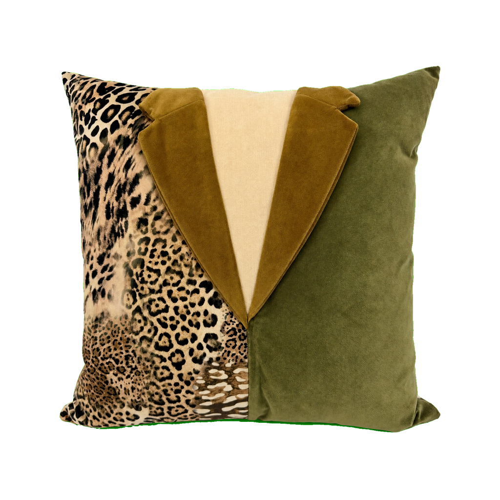 Serengeti #3 – 22" × 22" Luxury Tailored Pillow