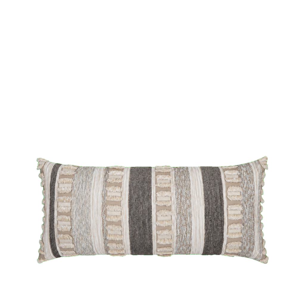 Teton Linen – 12" × 22" Luxury Outdoor Lumbar Pillow