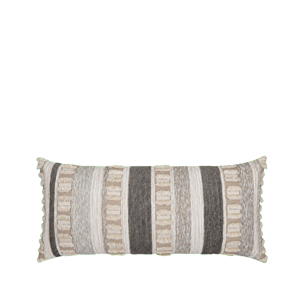Teton Linen – 12" × 22" Luxury Outdoor Lumbar Pillow
