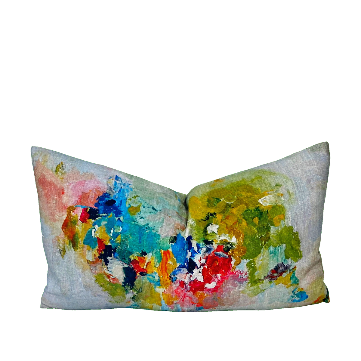 Giverny – 24" × 14" Luxury Lumbar Pillow