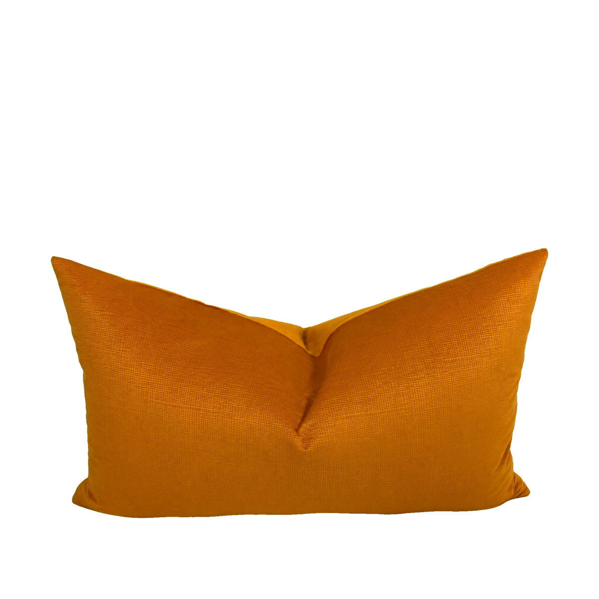 Naval Orange – 24" × 14" Luxury Lumbar Pillow