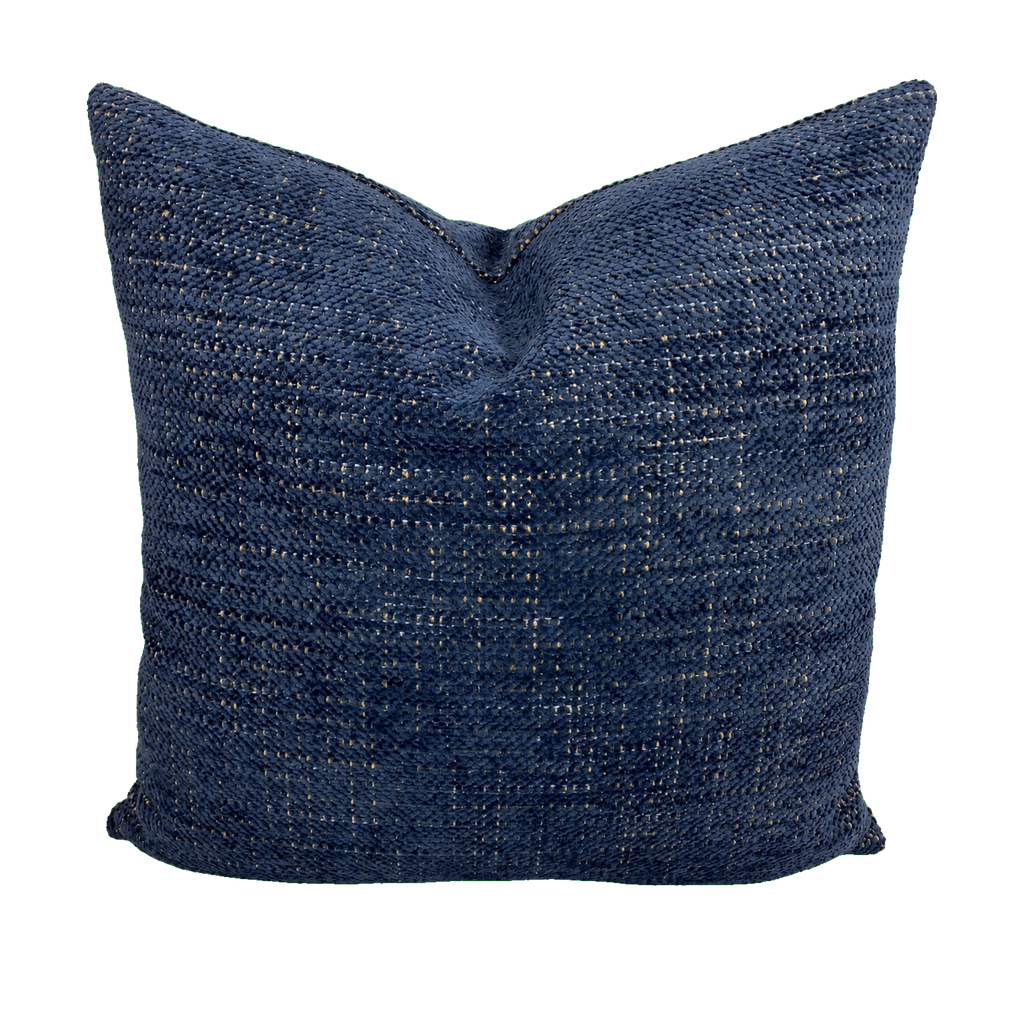Midnight Brass – 24" × 24" Luxury Square Pillow