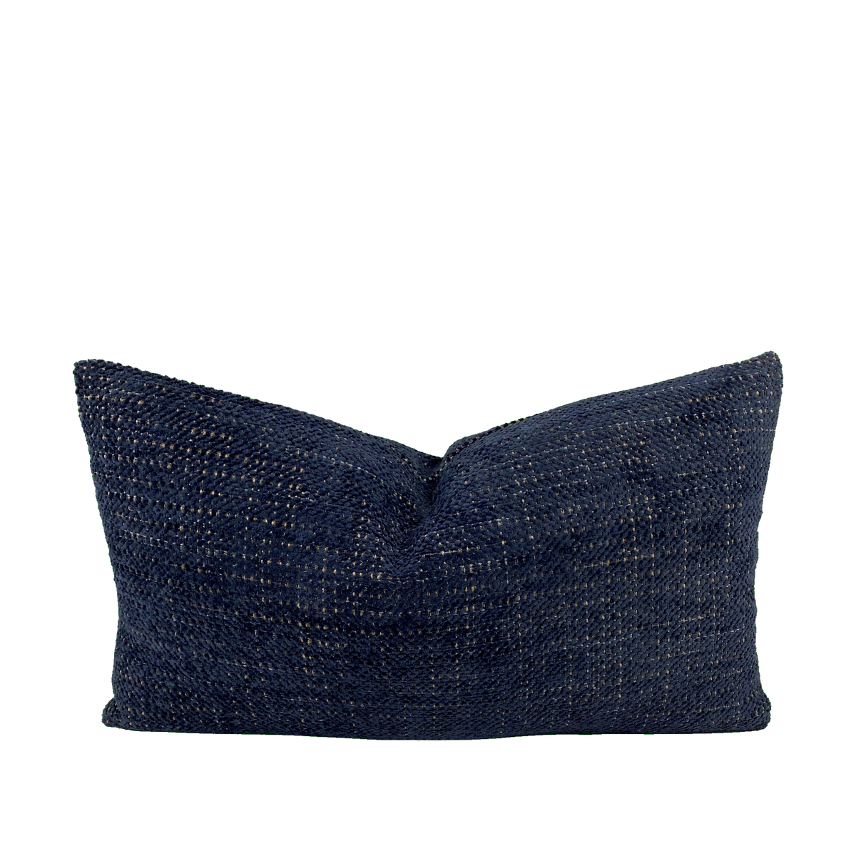 Midnight Brass – 24" × 14" Luxury Lumbar Pillow