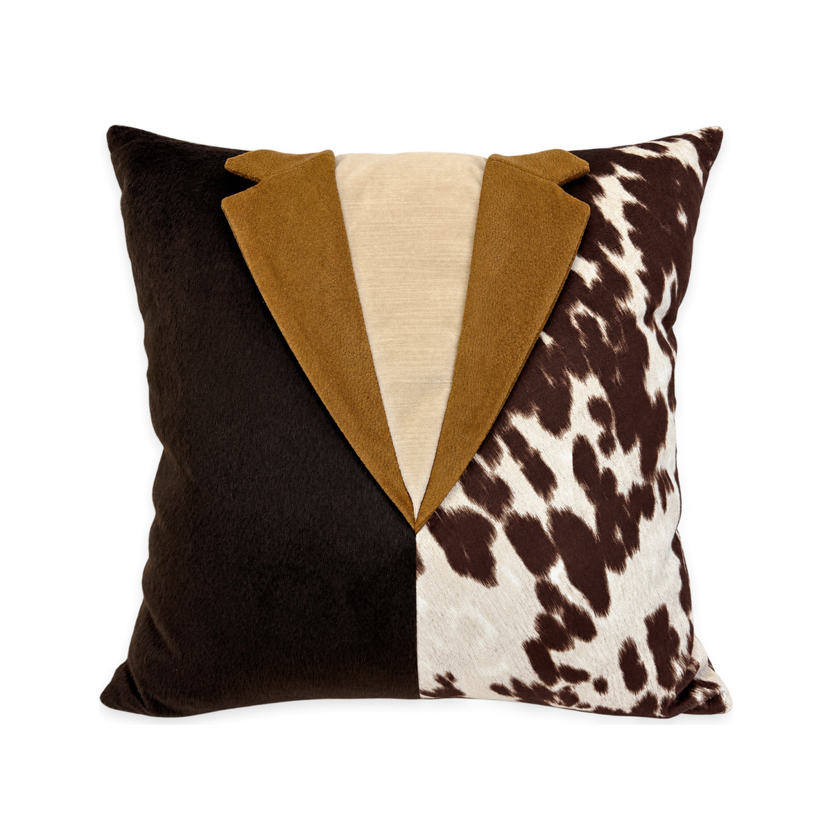 The Bozeman #4 – 22" × 22" Luxury Tailored Pillow