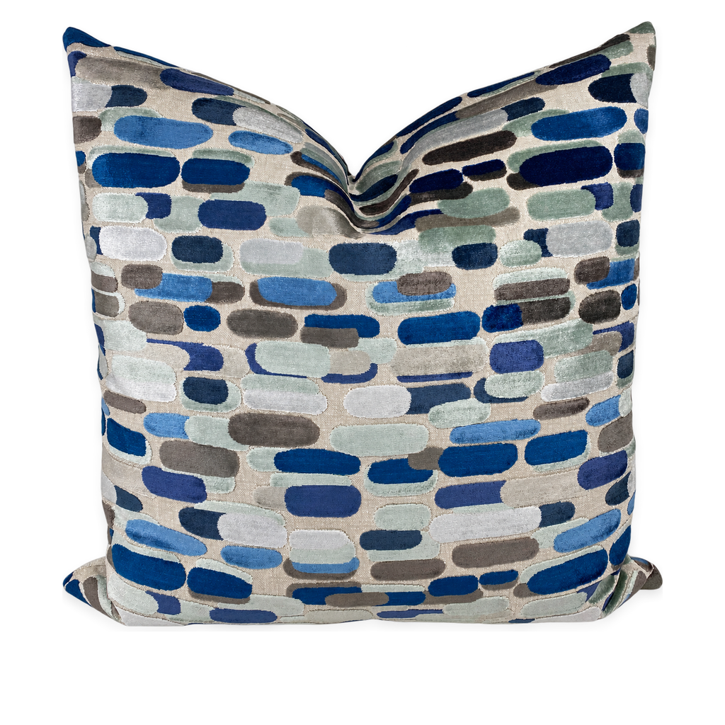 Capsules Seaside (Double Front) – 24" × 24" Luxury Square Pillow