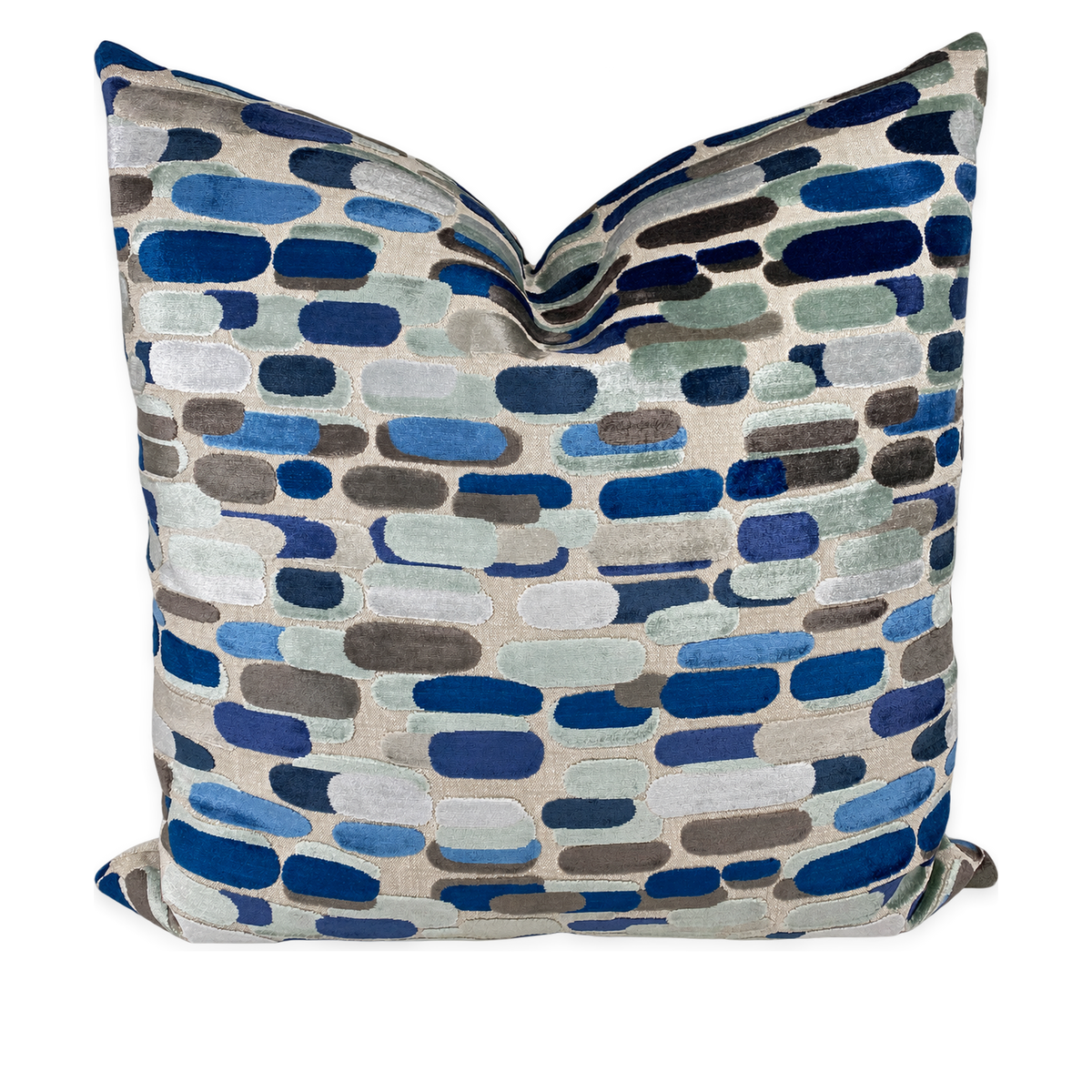 Capsules Seaside (Double Front) – 24" × 24" Luxury Square Pillow