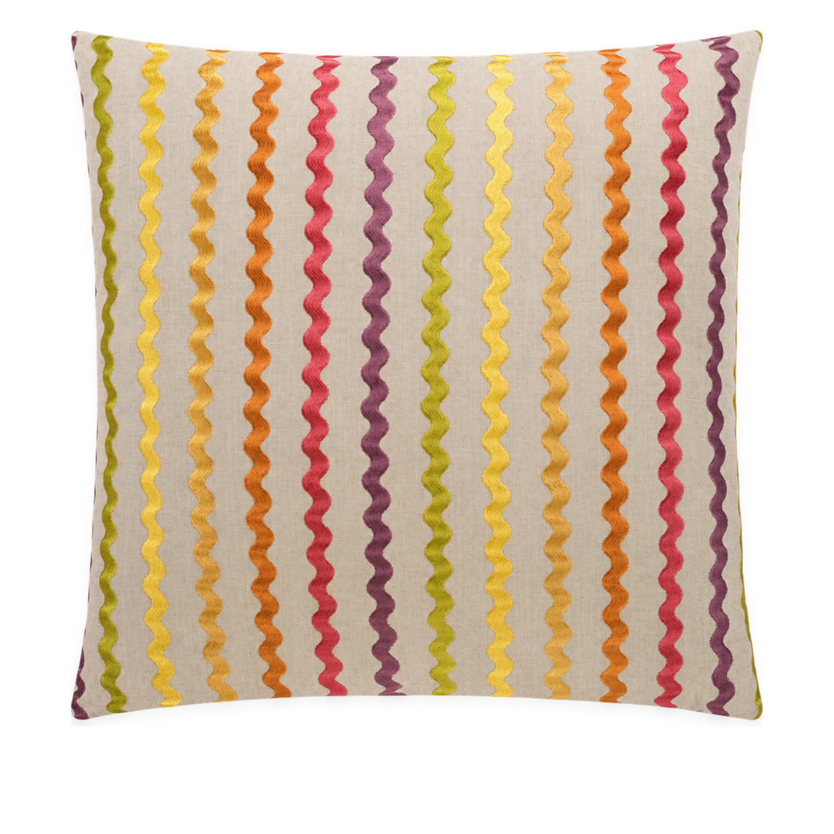 Samba Blossom – 24" × 24" Luxury Square Pillow