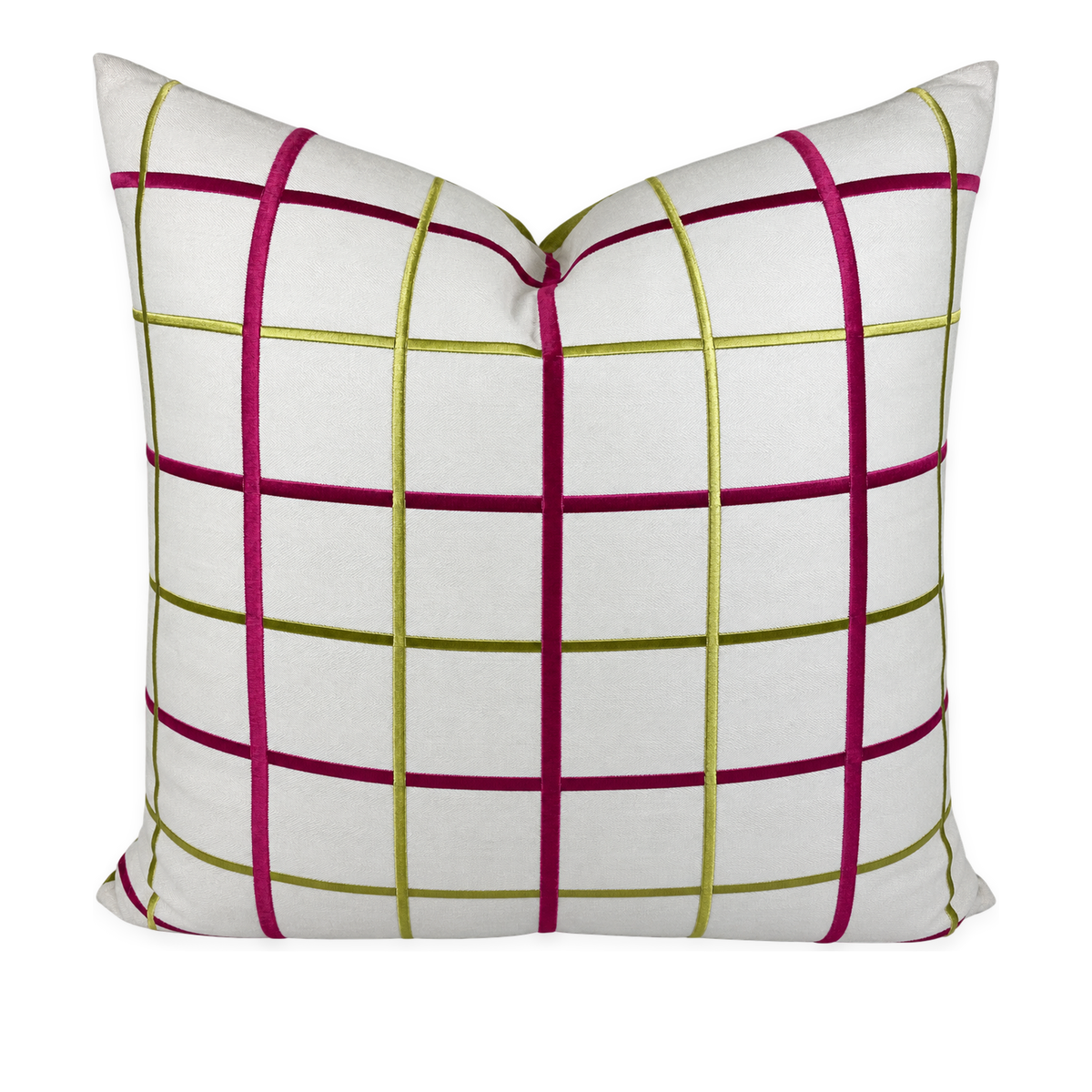 Gateway Raspberry – 24" × 24" Luxury Square Pillow