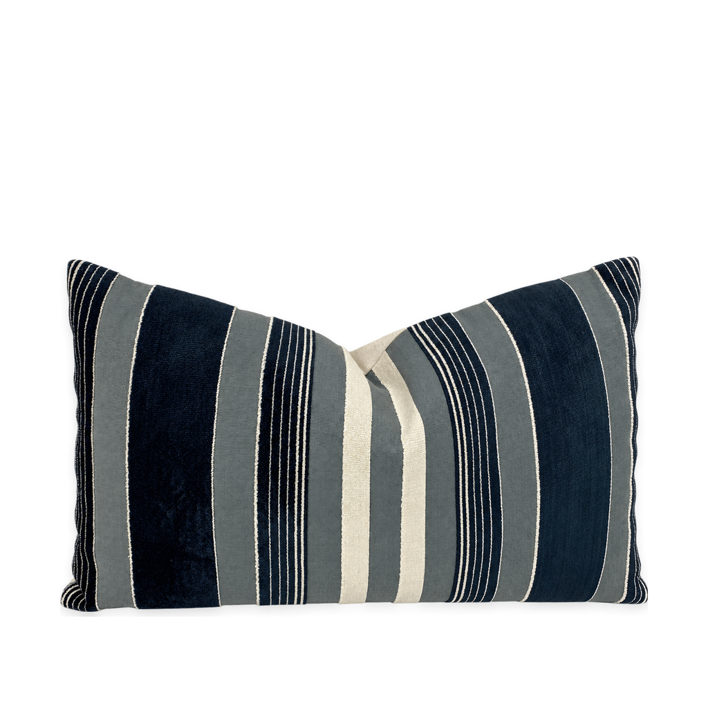 Cayman Domino – 24" × 14" Luxury Lumbar Pillow