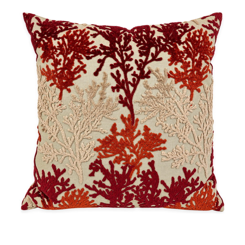Barbados Sunset – 24" × 24" Luxury Square Pillow