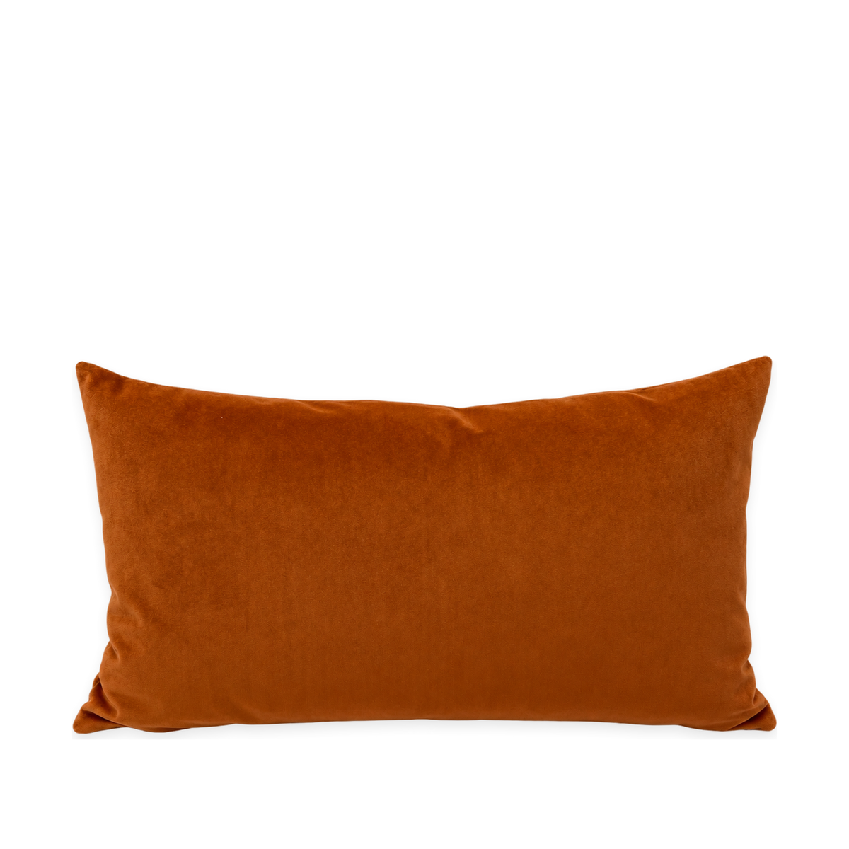 Cinnamon Velvet – 24" × 14" Luxury Lumbar Pillow