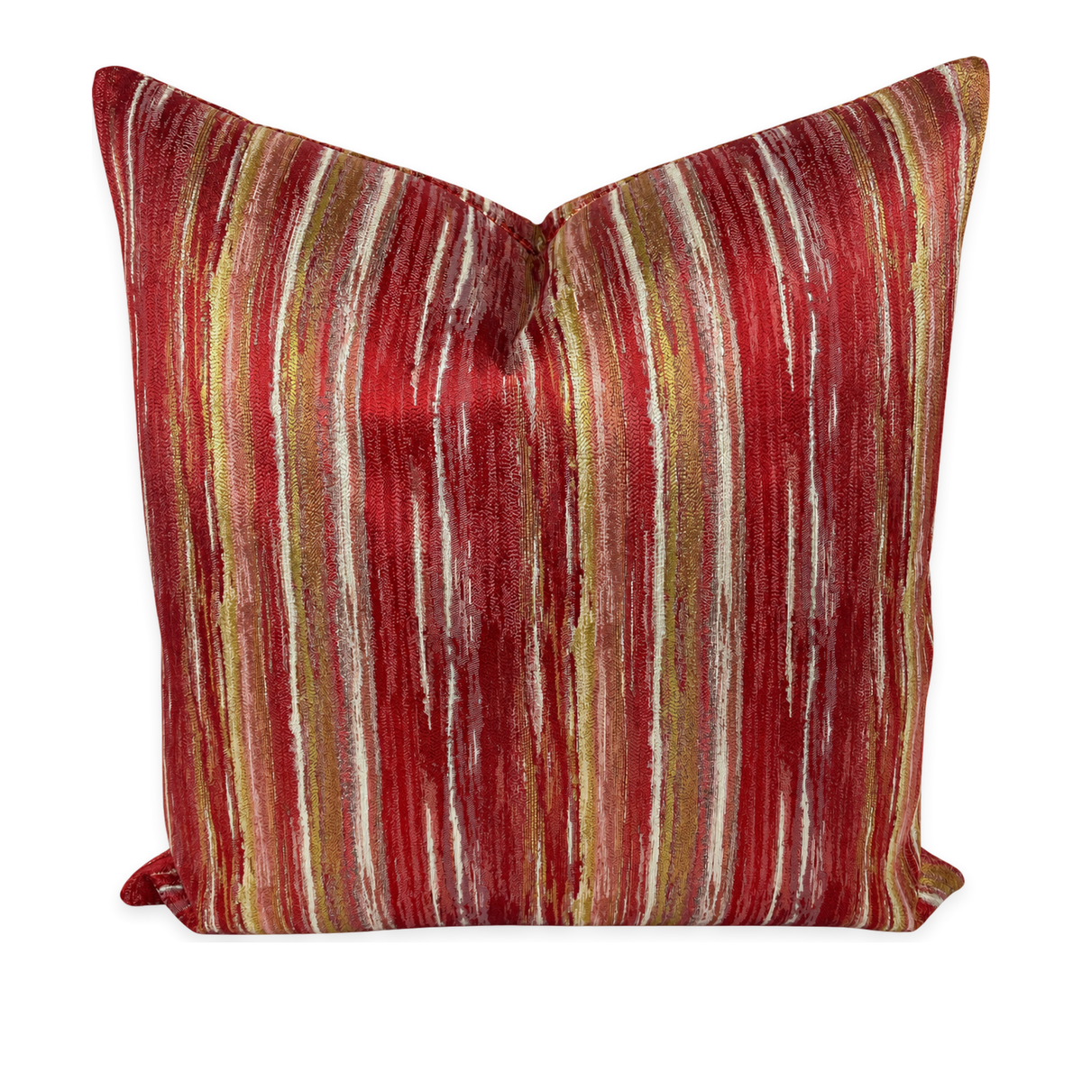 Nimby Vermillion – 24" × 24" Luxury Square Pillow