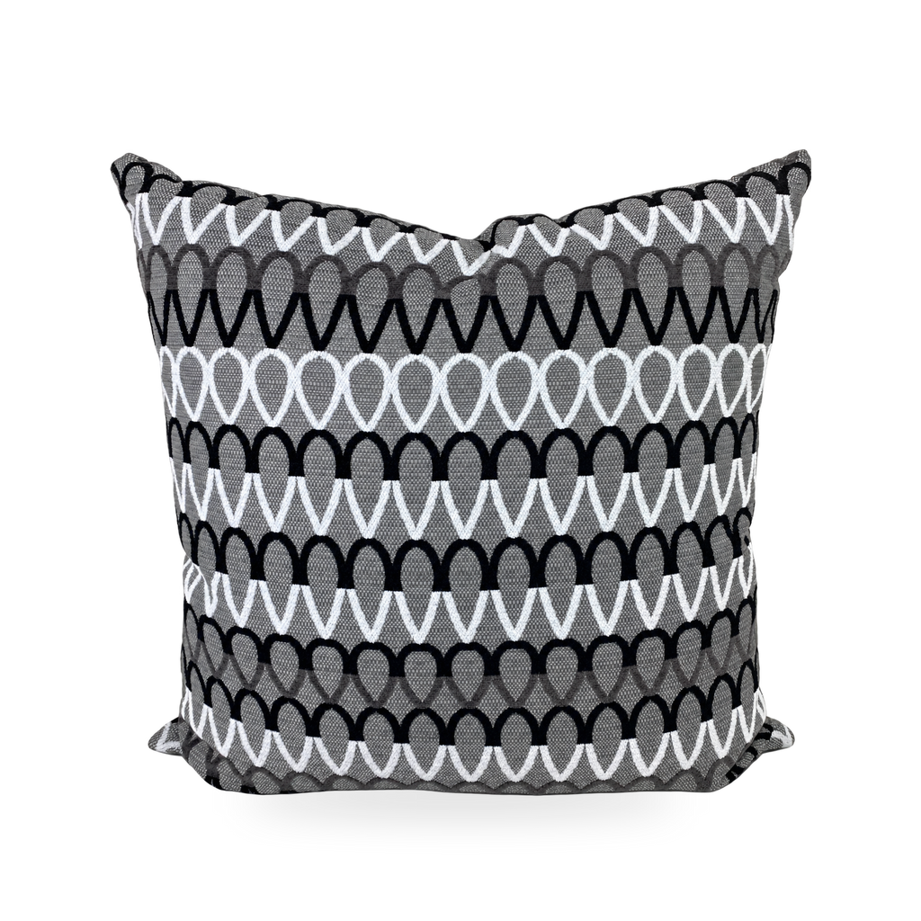 Lozenge – 22" × 22" Luxury Outdoor Square Pillow