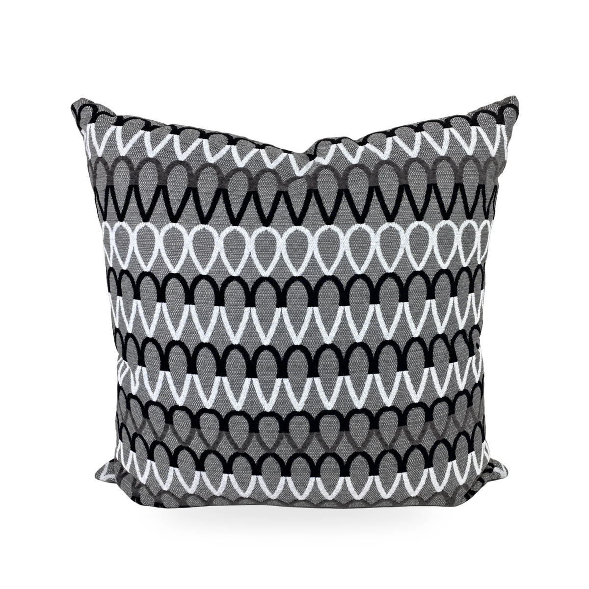 Lozenge – 22" × 22" Luxury Outdoor Square Pillow