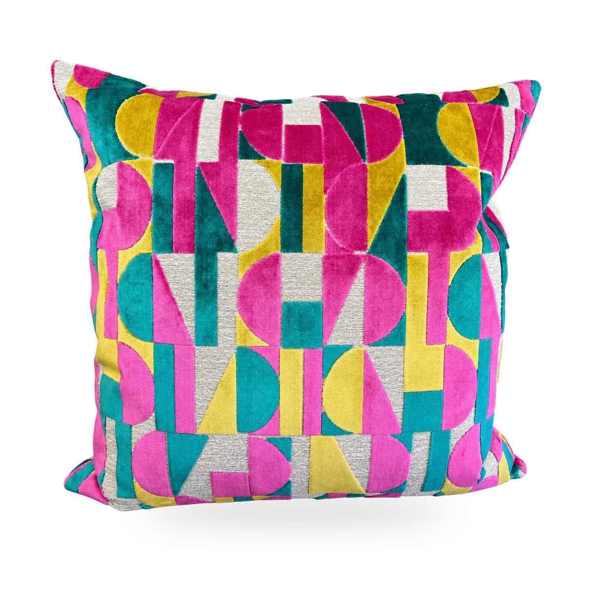 Moonstruck Confetti – 24" × 24" Luxury Square Pillow