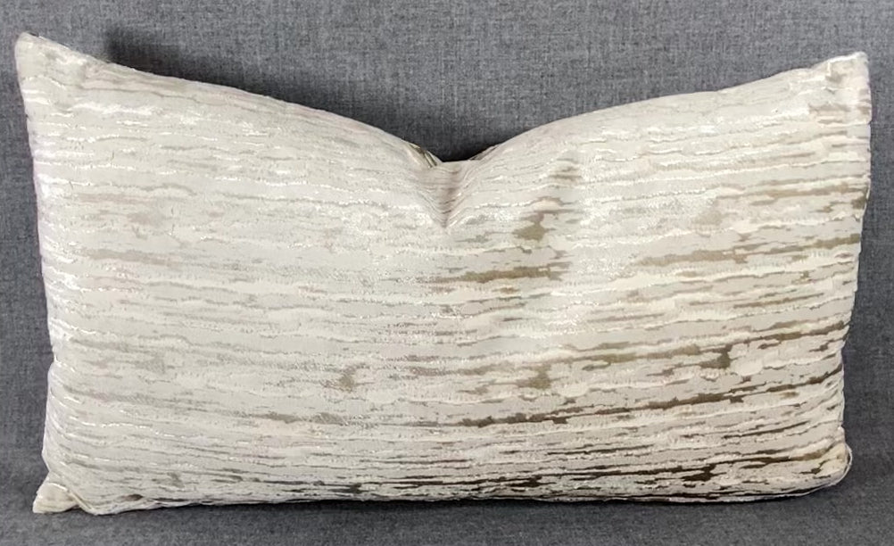 Luxury Lumbar Pillow – 24" × 14" – Wake Sand