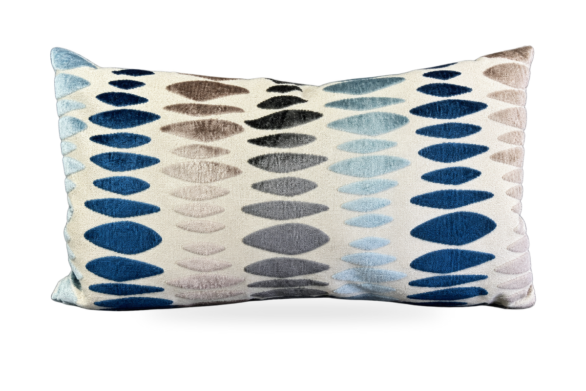 Prospero Mineral – 24" × 14" Luxury Lumbar Pillow