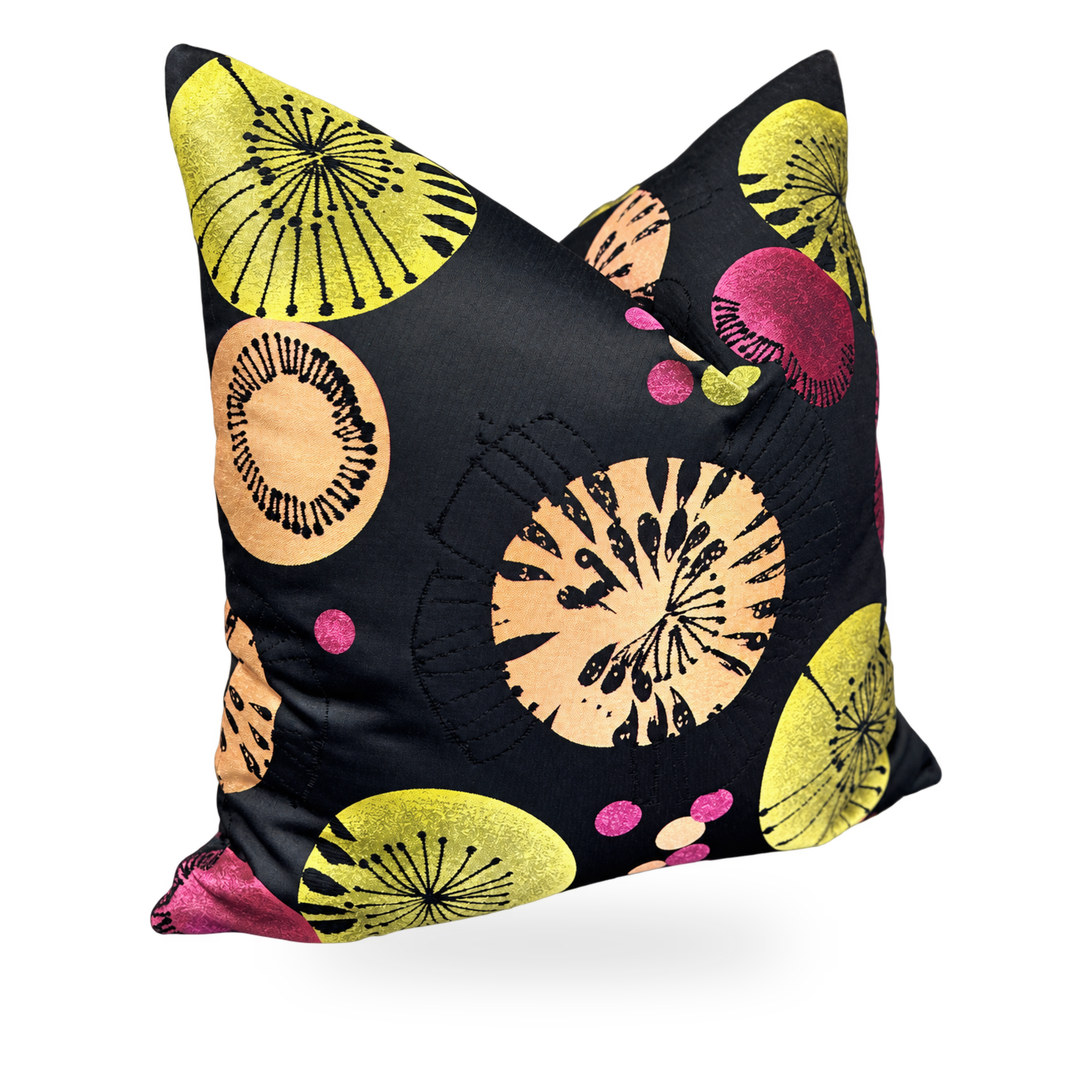 Solar Splash – 24" × 24" Luxury Square Pillow