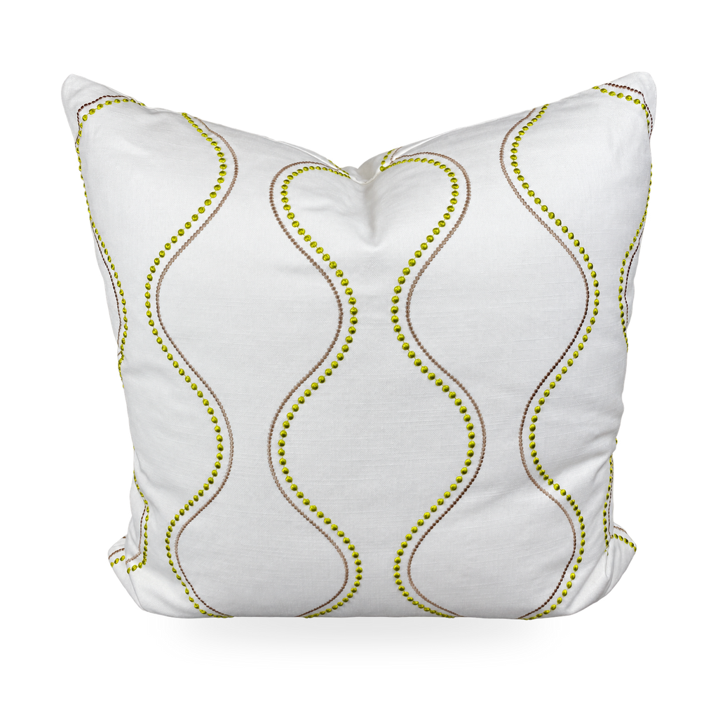 String of Pearls – 24" × 24" Luxury Square Pillow