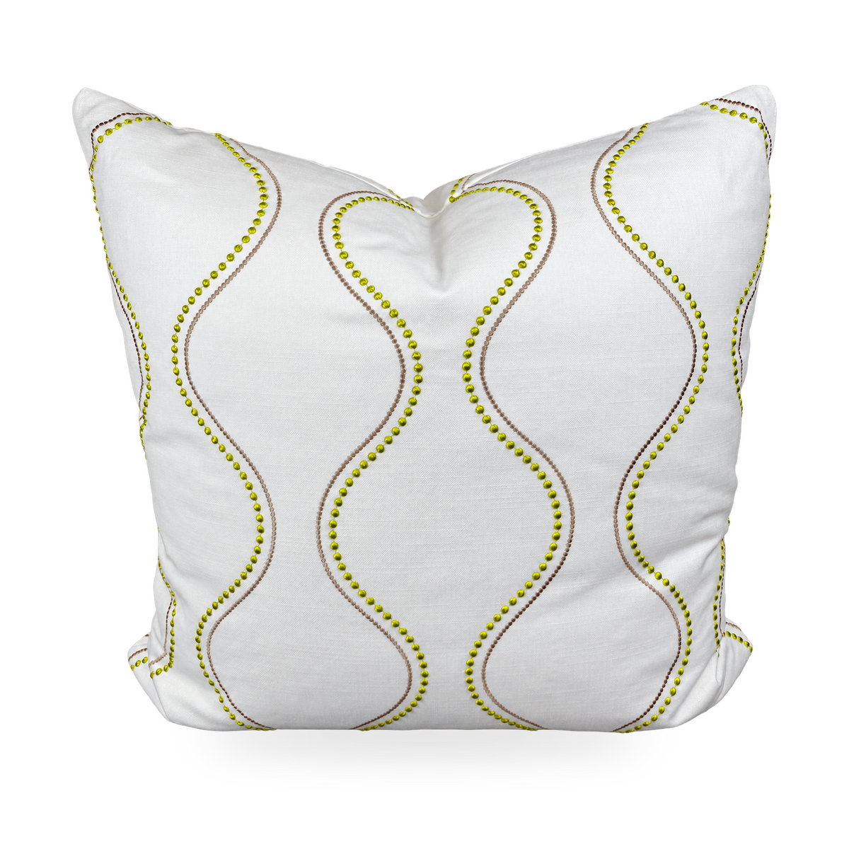 String of Pearls – 24" × 24" Luxury Square Pillow