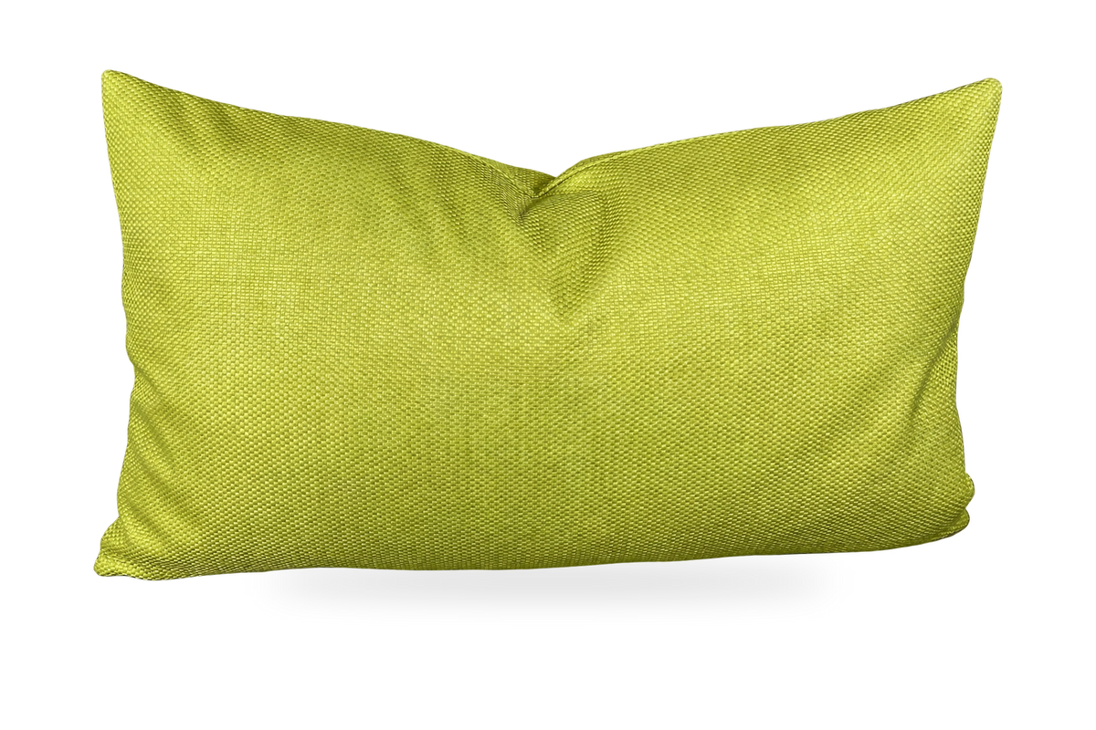 Tamarisk Lime – 24" × 14" Luxury Lumbar Pillow