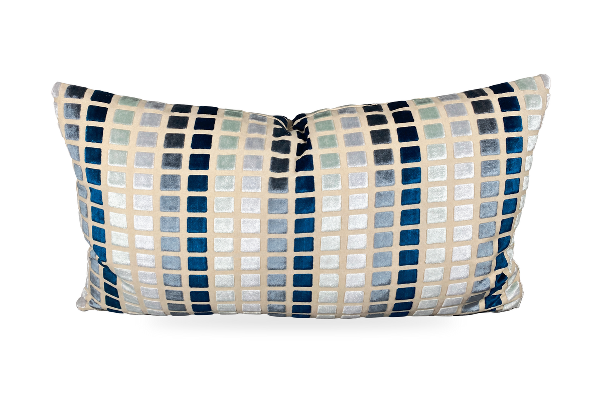 Tile Esque – 24" × 14" Luxury Lumbar Pillow