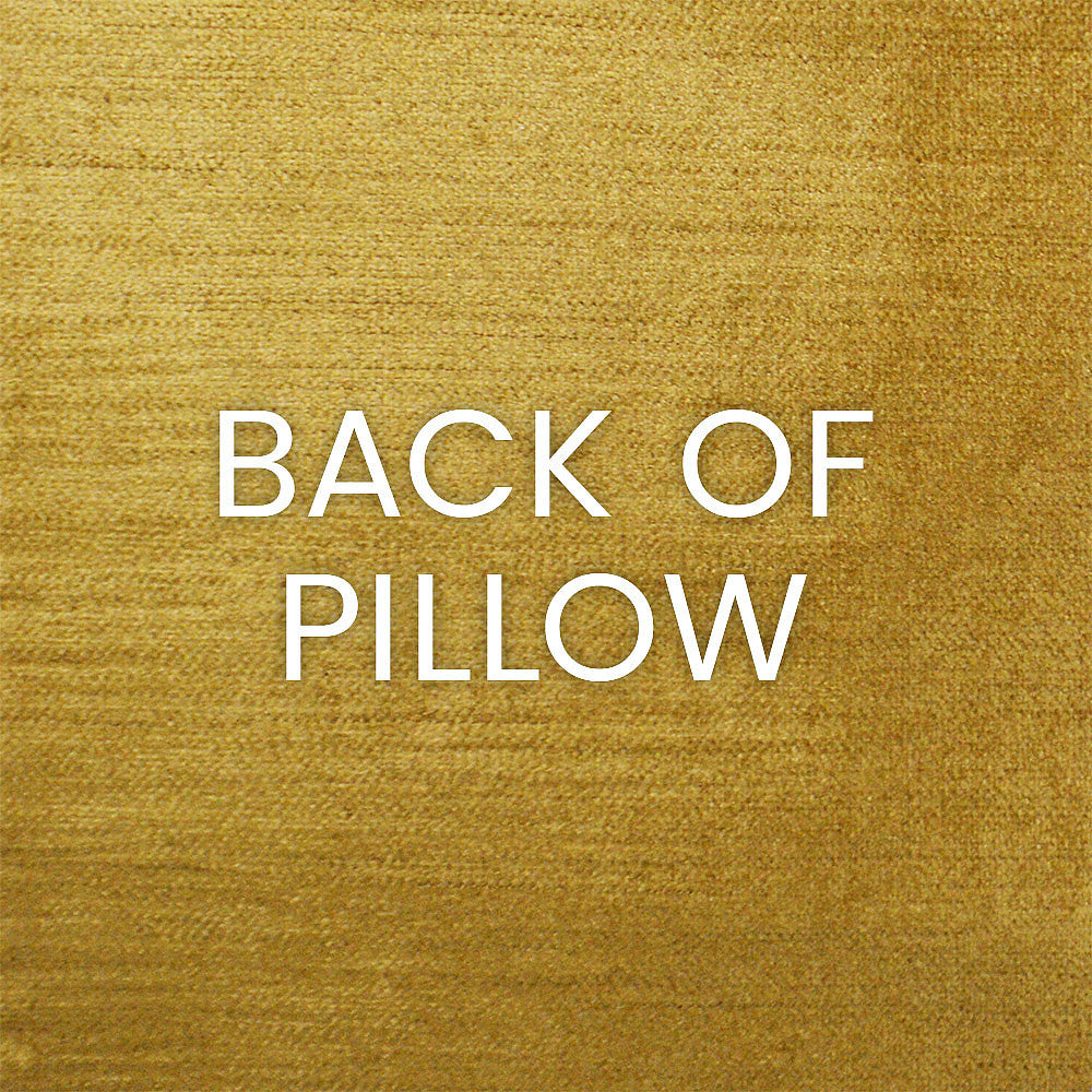 Luxury Pillow - 24" x 24" - Jenga Gold