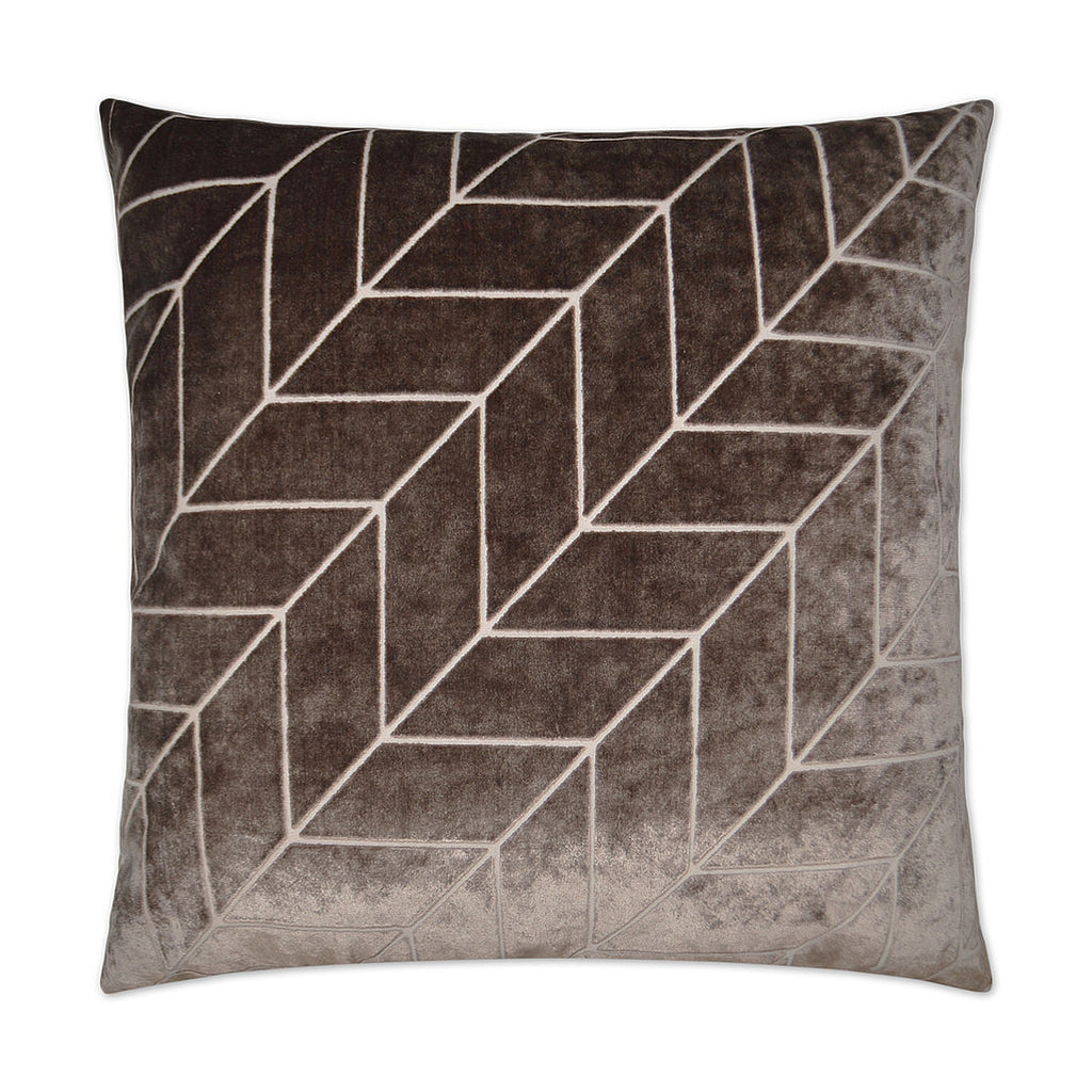 Luxury Pillow - 24” x 24” - Villa Mocha
