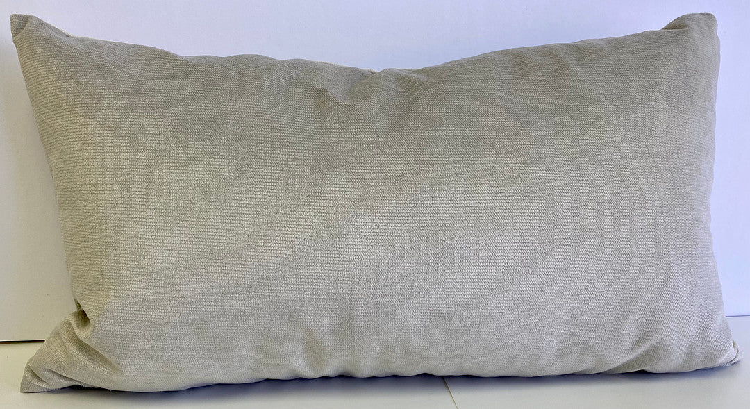 Luxury Lumbar Pillow - 24" x 14"-  Belvedere Whisper