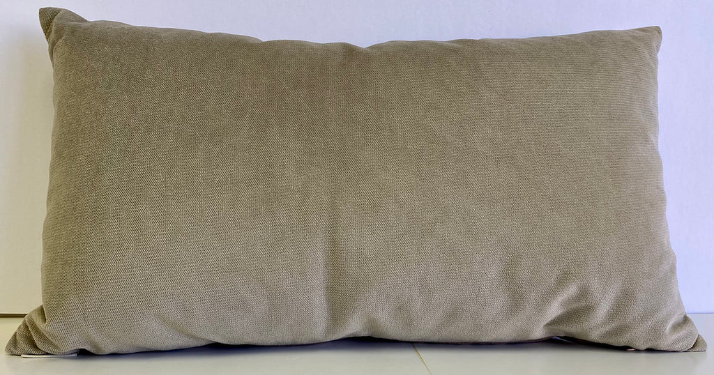 Luxury Lumbar Pillow – 24" × 14" – Belvedere Driftwood