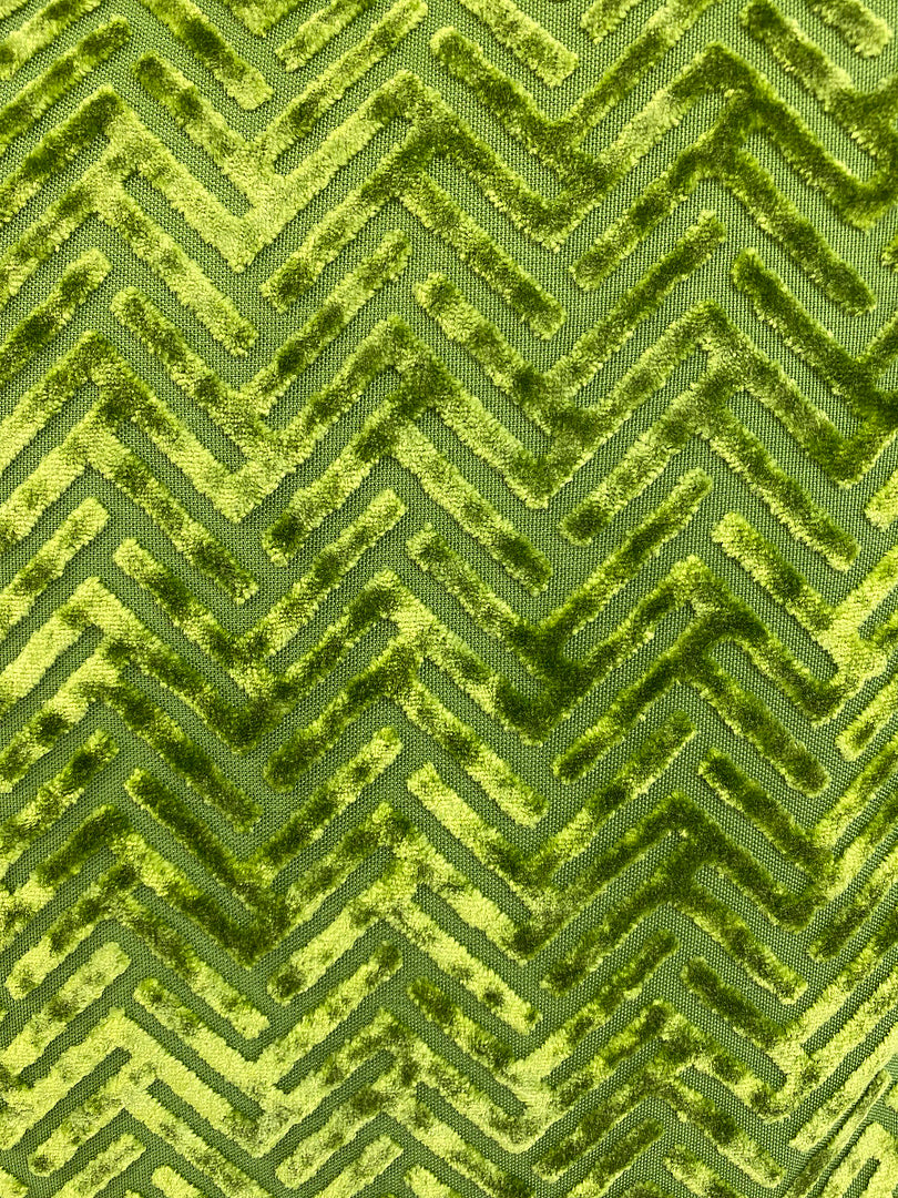 Luxury Pillow - 24" x 24"- Maze-Green