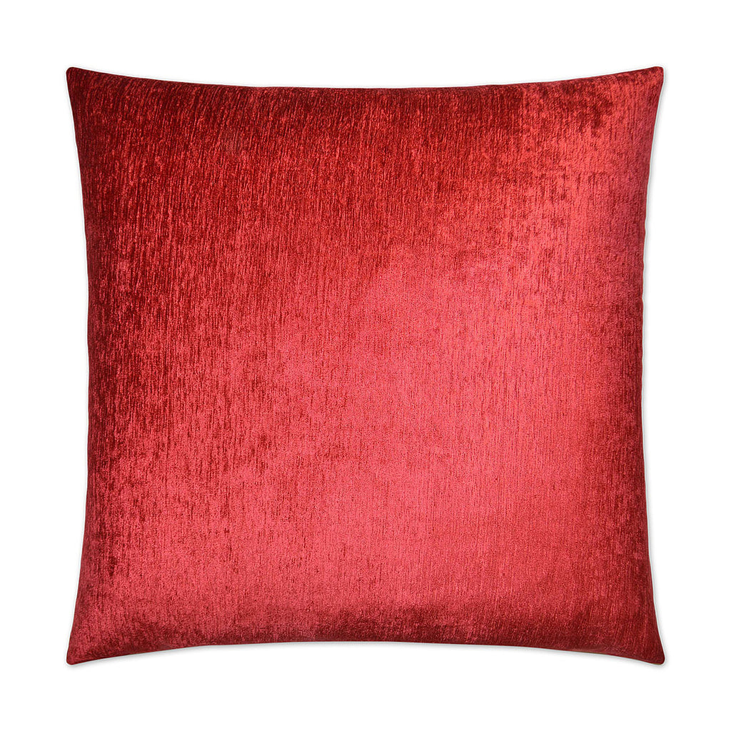 Luxury Pillow - 24" x 24"- Empress Casandra Red Double Front