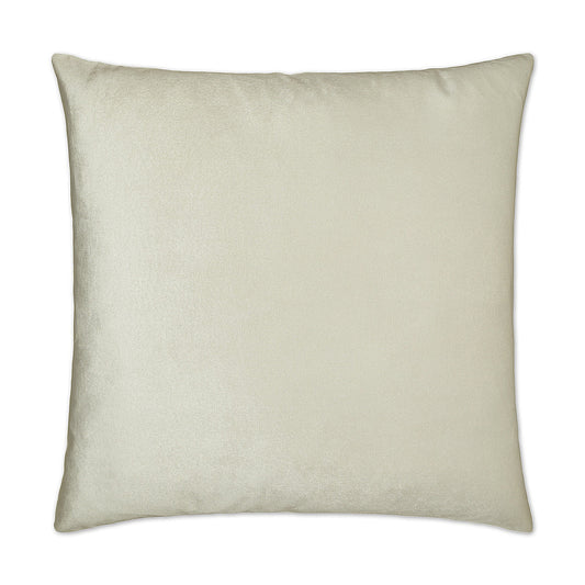 Luxury Pillow -  24" x 24" -  Belvedere-Ivory; Ivory colored velvet